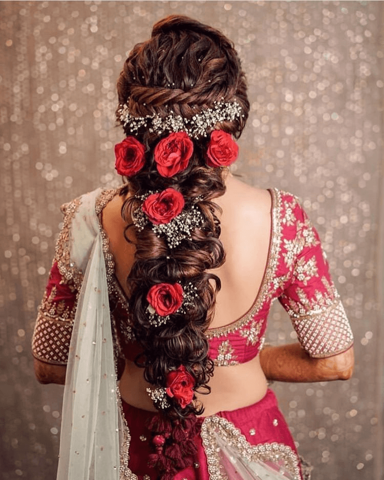 Bridal eye makeup